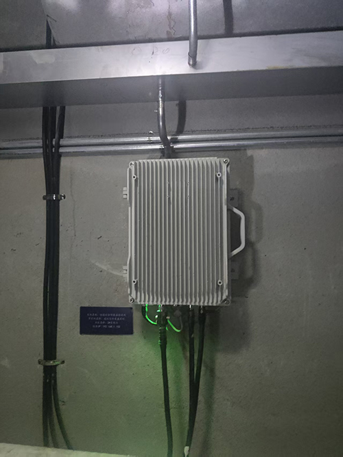  沙湖原种场电力管廊覆盖漏缆方式案例